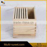 Langstroth Beehive Two-level Bee Hive China Supplies B-7L thumbnail-1