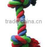 Pet Toys-Cotton Knotted Rope Bone Toys thumbnail-1