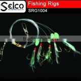 China wholesale abalone colorful paper fishing rigs, luminious beads