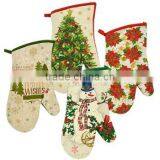 Heat Resistant Kitchen Sets Gift Pot Holder&Oven Gloves For Sublimation Printed thumbnail-3