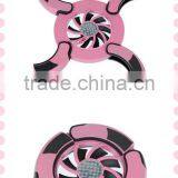 Laptop Table Foldable USB 2 Fan Cooling Cooler Pad thumbnail-1