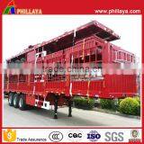Semi Trailer Type and Steel Material 50 Tons 3 Axle Animal Transport Livestock China Gooseneck Horse Trailer thumbnail-2