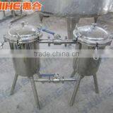 High quality stainless steel sanitary filters double filter