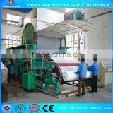 Facial Paper Making Machine 1575mm Single-Dryer& Single-cylinder Mould Tissue Paper Machine