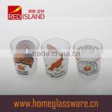 50ml Shot Glass Frosted Cup With Customized Decal Printing thumbnail-2
