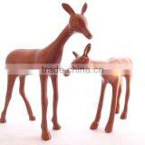 Christmas Decoration Deer Aluminium Bronze Finish Gift Item Figurine thumbnail-1