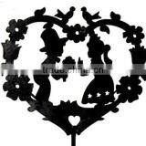 Beautiful Handmade Metal Heart Christmas Decoration thumbnail-1