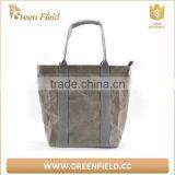 Vegan Paper Washable Recycled Bag Washable Kraft, Customized Washable Paper Hand Bag thumbnail-2