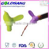 Reuseable Silicone Wine Bottle Stopper Party Colors Seal Top Cap thumbnail-3