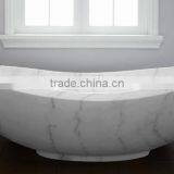 Natural Marble Varved Bathroom Bathtub thumbnail-1
