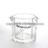 Glass Ice Bucket With Ice Clamp thumbnail-2