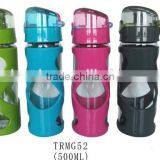 500ml Colorful Tritan Sports Water Bottle/BPA Free Plastic Drink Bottle thumbnail-1