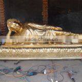 Bronze Lying Sleeping Buddha Statue thumbnail-1