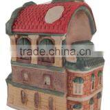 Hand Painted Porcelain Christmas Village thumbnail-2