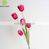 Real Touch Decorative Tulip Artificial Tulip Flower for Garden and Home Decoration thumbnail-6