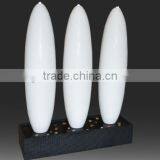 Simple Water Wall White Fiberglass Decorative Wall Panels thumbnail-1