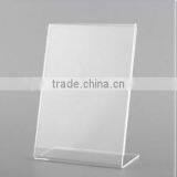 2016 New Design Rechargeable Transparent Acrylic Table Menu Stand thumbnail-2