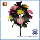 China artificial flower bush for sale