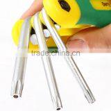 Berrylion Tools Mini Size CRV 8pcs Hex Key Set Torx Key Allen Wrench Set With High Quality thumbnail-4