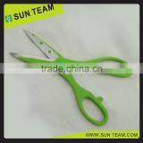 SK029 8-1/4"Popular Stainless Steel Black Handle Kitchen Scissors thumbnail-3