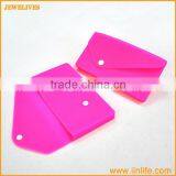 Custom Silicon Travel Wallet Women Lady Wallet For Promotion Pink thumbnail-1