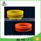 Promotional Colorful Debossed Cheap Custom Silicone Wristbands thumbnail-1