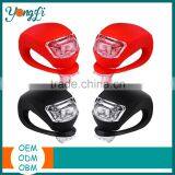 2016 Super Bright LED Front Light Silicone LED Bike Bicycle Light thumbnail-1