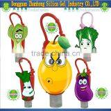 Lovely small capacity Cartoon silicone sets baby shampoo