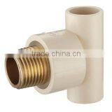 ASTM D2846 CPVC BRASS MALE TEE