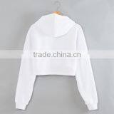 Crop Top Hoodies. Ready Goods. no Minimum. Sublimation Blanks. Print Your Own Design. Real Factory. 3-5 Day Production Time. thumbnail-3