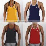 Custom Tank Top , Stringer Vest Men , Gold Gym Style ( Paypal ) thumbnail-5