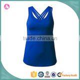 Sport Polyester Seamless Camisole Gym Tube Fitness Apparel Tank Top Woman Clothes thumbnail-1