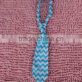 China Manufacturer Wholesale Navy Blue White Boy Chevron Bow Tie Baby Tie thumbnail-5