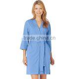 Mature Women Warm Sexy Bathrobe,cotton Hotel Bathrobe thumbnail-2