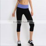 Made in China High Quality Fashion Sports Yoga Capri Legging thumbnail-2