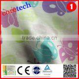 Anti-bacterial Washed Soft 100% Cotton Printed Muslin Fabric Factory thumbnail-1