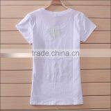 New Model Slim Fit Cotton t Shirt for Women thumbnail-2
