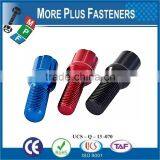 Made In Taiwan Aluminum Colored Tuner Style Stainless Steel Inch Thread Diameter Wheel Bolt thumbnail-3