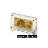 Austria Gold Banknote Acrylic Base thumbnail-1