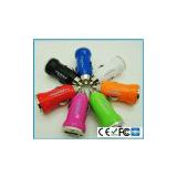CE, RoHS & FCC Approved USB Mini Car Charger (5V, 1A)