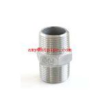 duplex stainless ASTM A182 F47 hex nipple