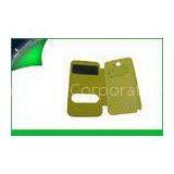 Orange Samsung Mobile Phone Cases , Galaxy Note 2 Battery Cover Flip Style thumbnail-1