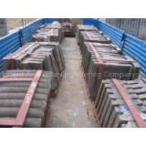 High Manganese Steel Casting Ball Mill Liners Less Than HB300 For Cement Mill