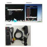 Hot Digital Type hd Combo Box ISDB-T+S2 Satellite Receptor With Nagra3 IKS SKS Free GPRS Twin Tuner for South America. thumbnail-3