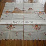 Christmas Fabric Colorful Kitchen Curtain thumbnail-1