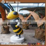 Life Size Simulation Insect bee made of silicon rubber for sale