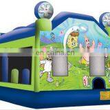 moonwalks,inflatable bouncer with slide,china inflatables C5016