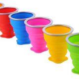 Silicone Folding Cup Bowl Set Telescopic Outdoor Tool Collapsible Machine thumbnail-3