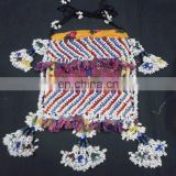 Afghan Hand Embroidery Beaded Purse