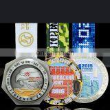 Custom Design Color Brilliancy Marathon Running Title Sport Ranked Race Metal Medal thumbnail-3